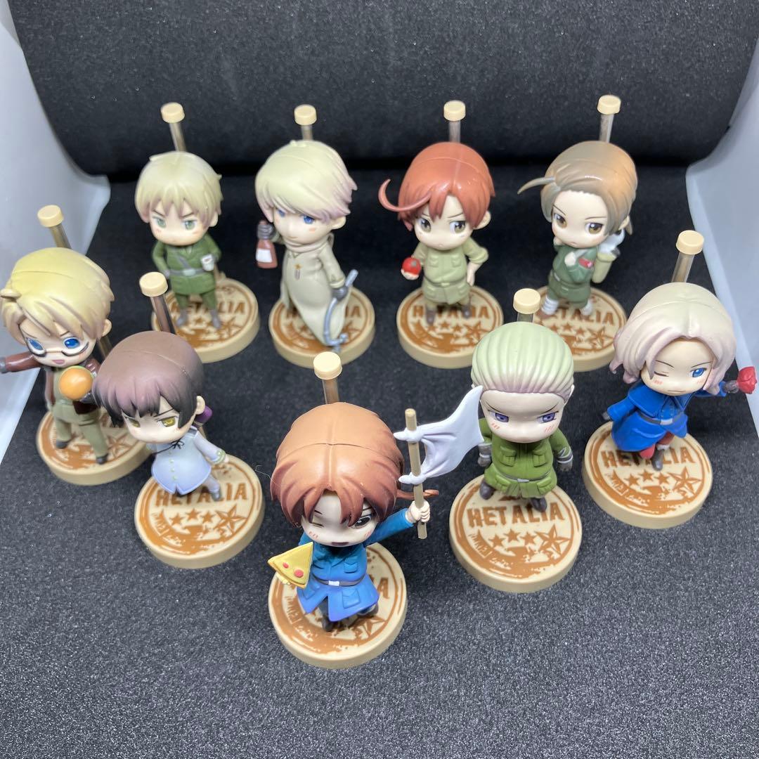全9種セット 「ワングランデフィギュアコレクション ヘタリア」 本体不備