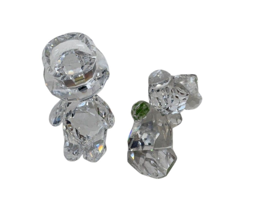 ​美品 スワロフスキー Krisベア Happy Together ウェディング