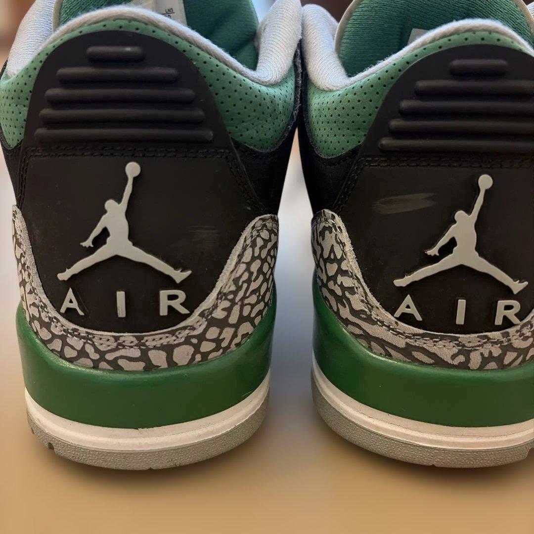シューズ(男性用) Nike Air Jordan 3 \"Pine Green\"