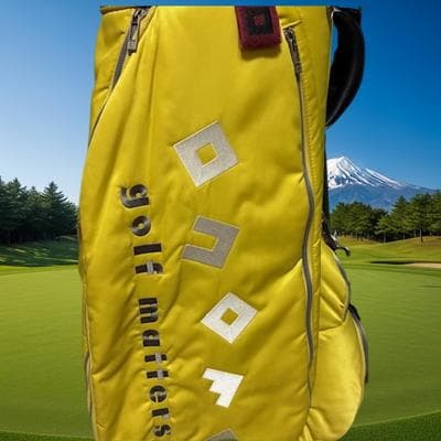 ONOFF オノフ カート型 キャディバッグ イエロー