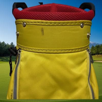 ONOFF オノフ カート型 キャディバッグ イエロー