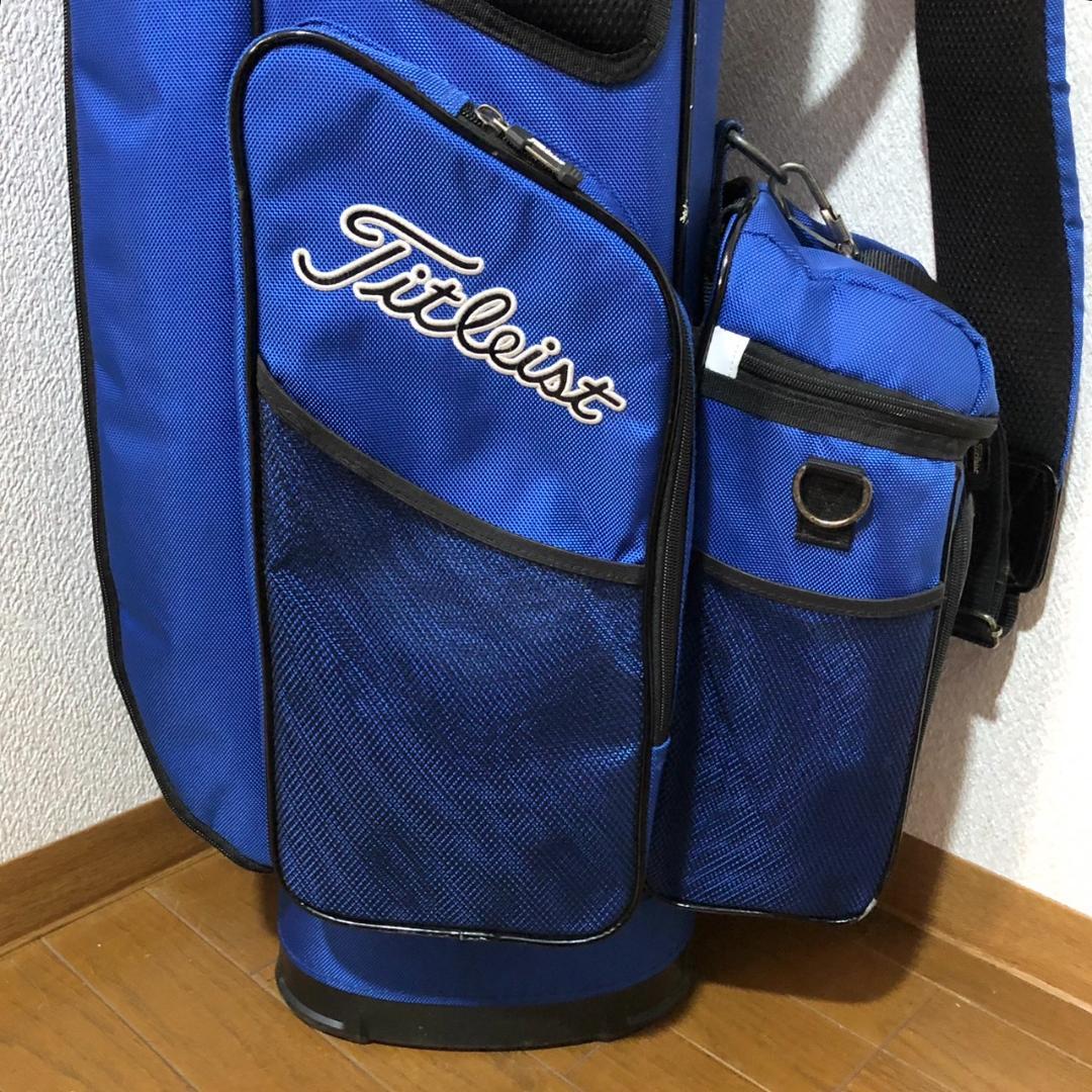 【希少】 Titleist タイトリスト ゴルフ キャディバッグ 脱着式ポーチ