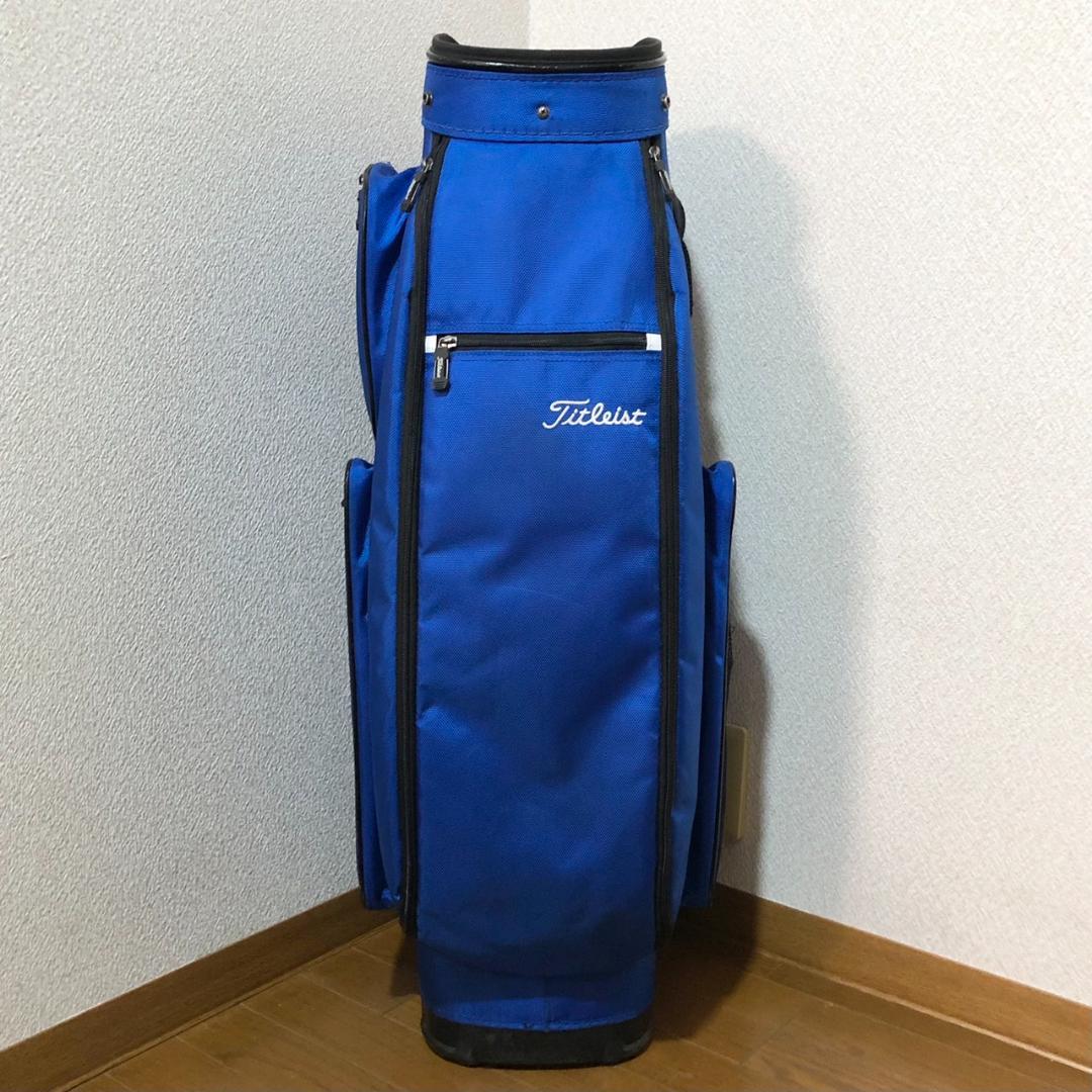 【希少】 Titleist タイトリスト ゴルフ キャディバッグ 脱着式ポーチ