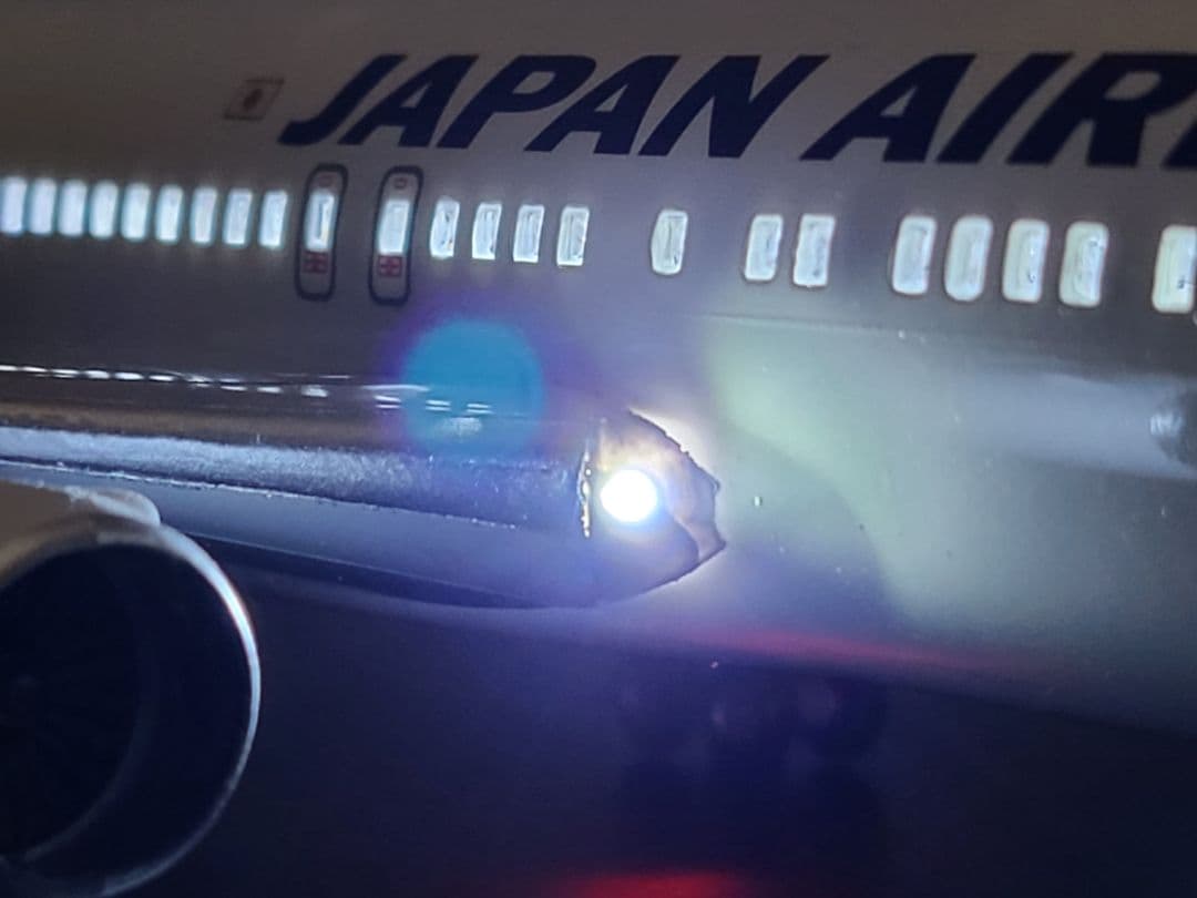 YY JAL BOEING 767-300ER LED 仕様完成品