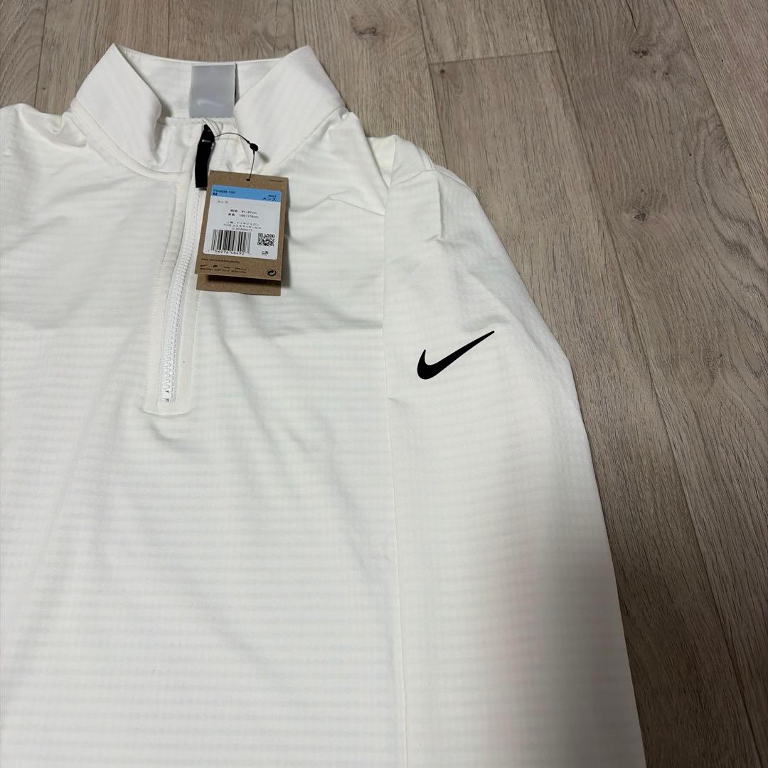 Nike ハーフジップシャツ M ホワイト