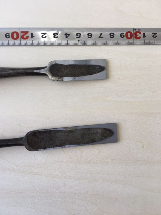 大工道具　突き鑿　2丁(1丁4200円)