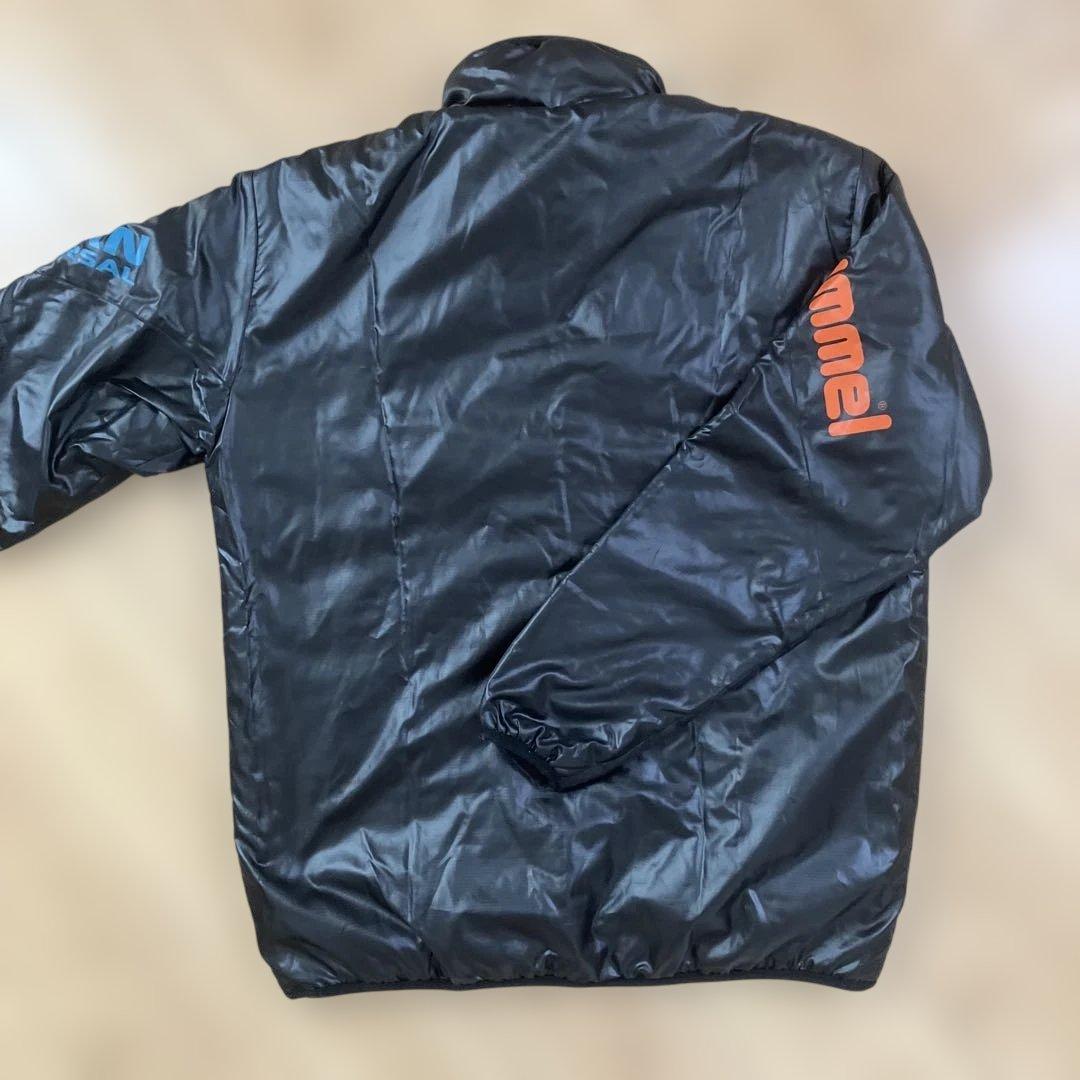 hummel ウィンドブレーカー上下セット オレンジ・ブラック