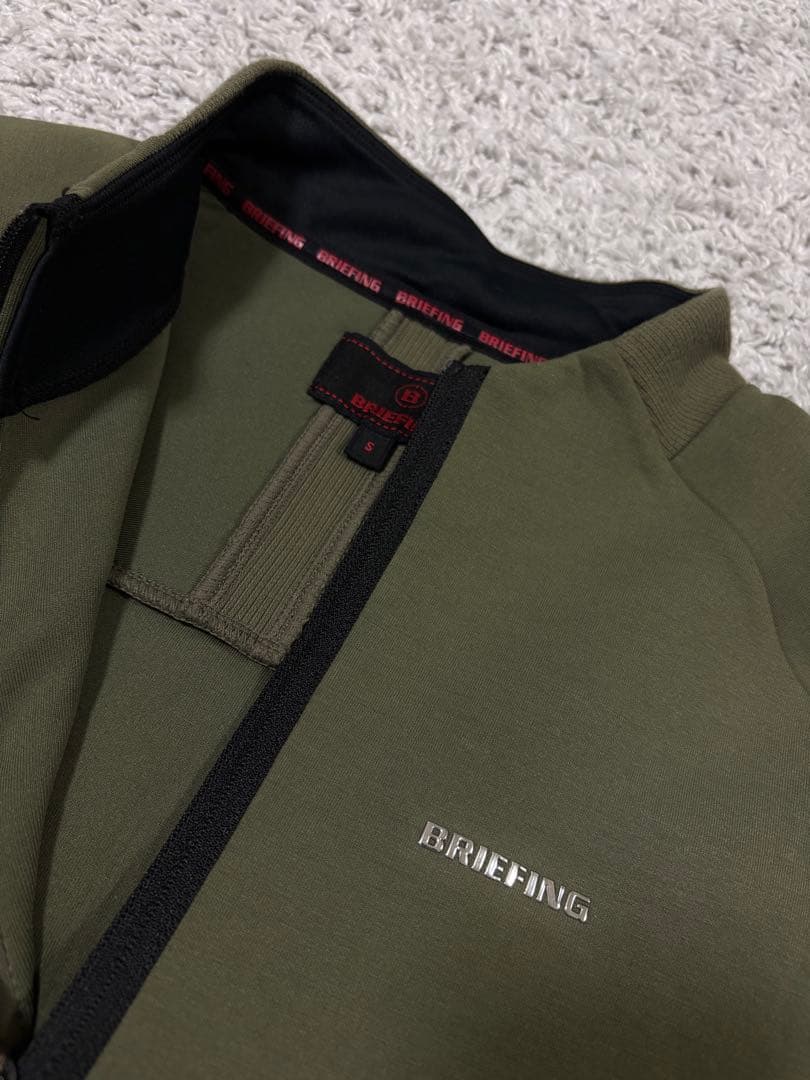BRIEFING golfハーフジップ ジャケット　ゴルフウェア