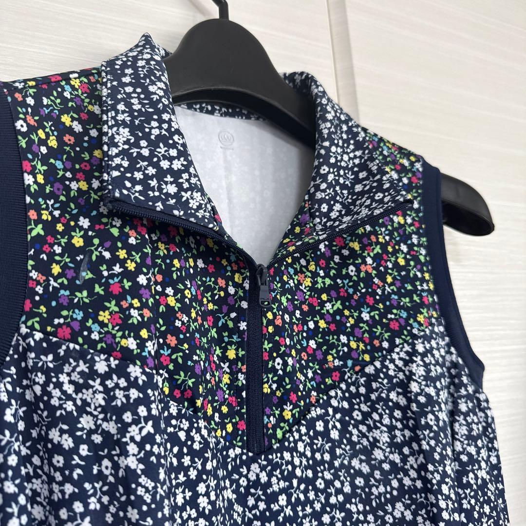 【美品】ラルフ　ゴルフウェア　レディース　ワンピース　XS ポロ　ネイビー