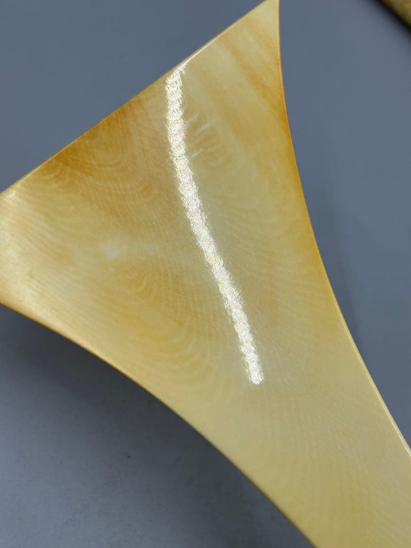 255ヴィンテージ　天然素材　三味線バチ 重約140g