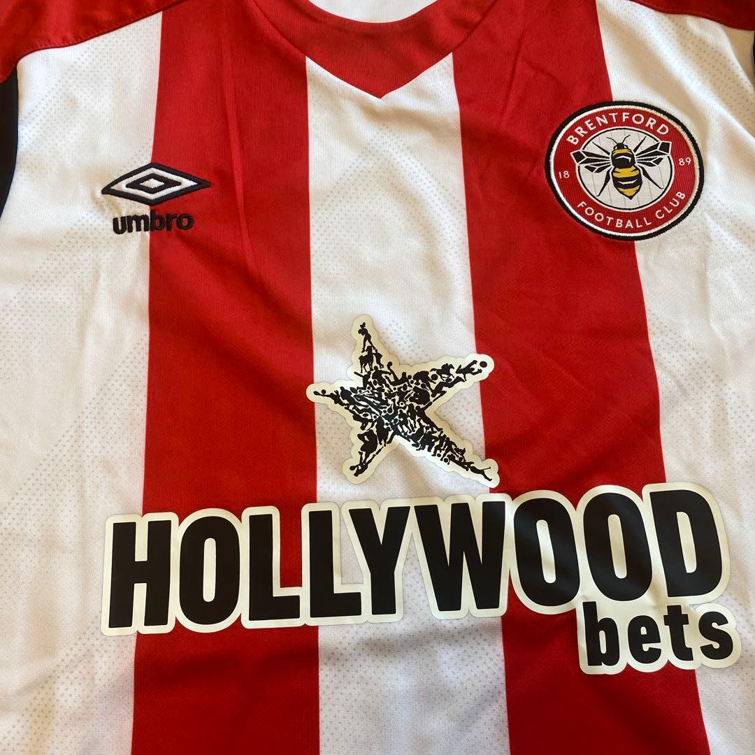Umbro Brentford FC サッカーシャツ Lサイズ