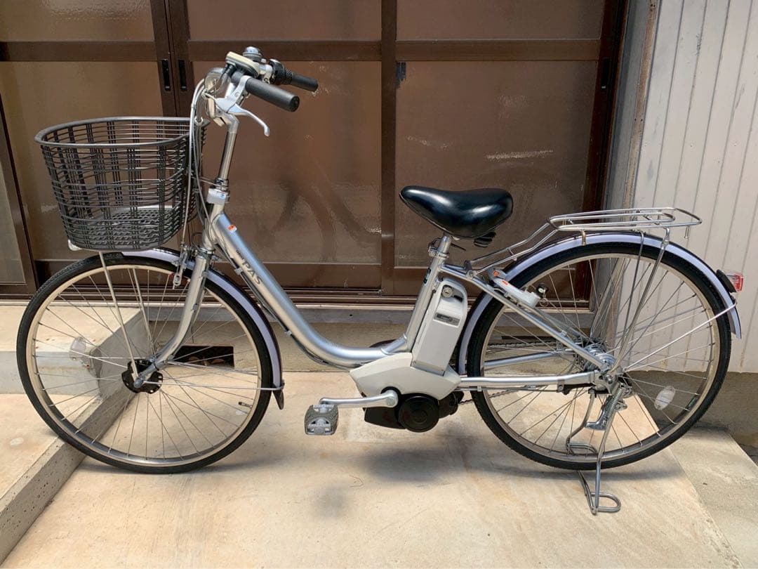 じゅん様　電動自転車　№6724 ヤマハ　パス 26インチ シルバー