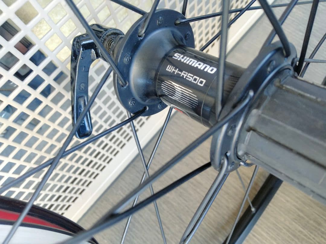 SHIMANO 完組ホイール wh-R500 10速対応