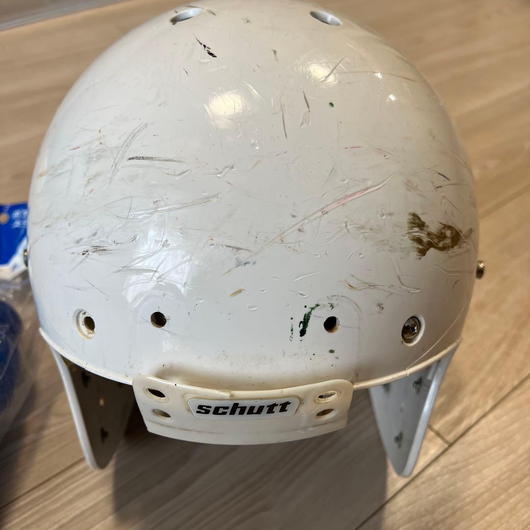 schutt アメリカンフットボールヘルメット　メッシュ白（未開封）ポカリボトル