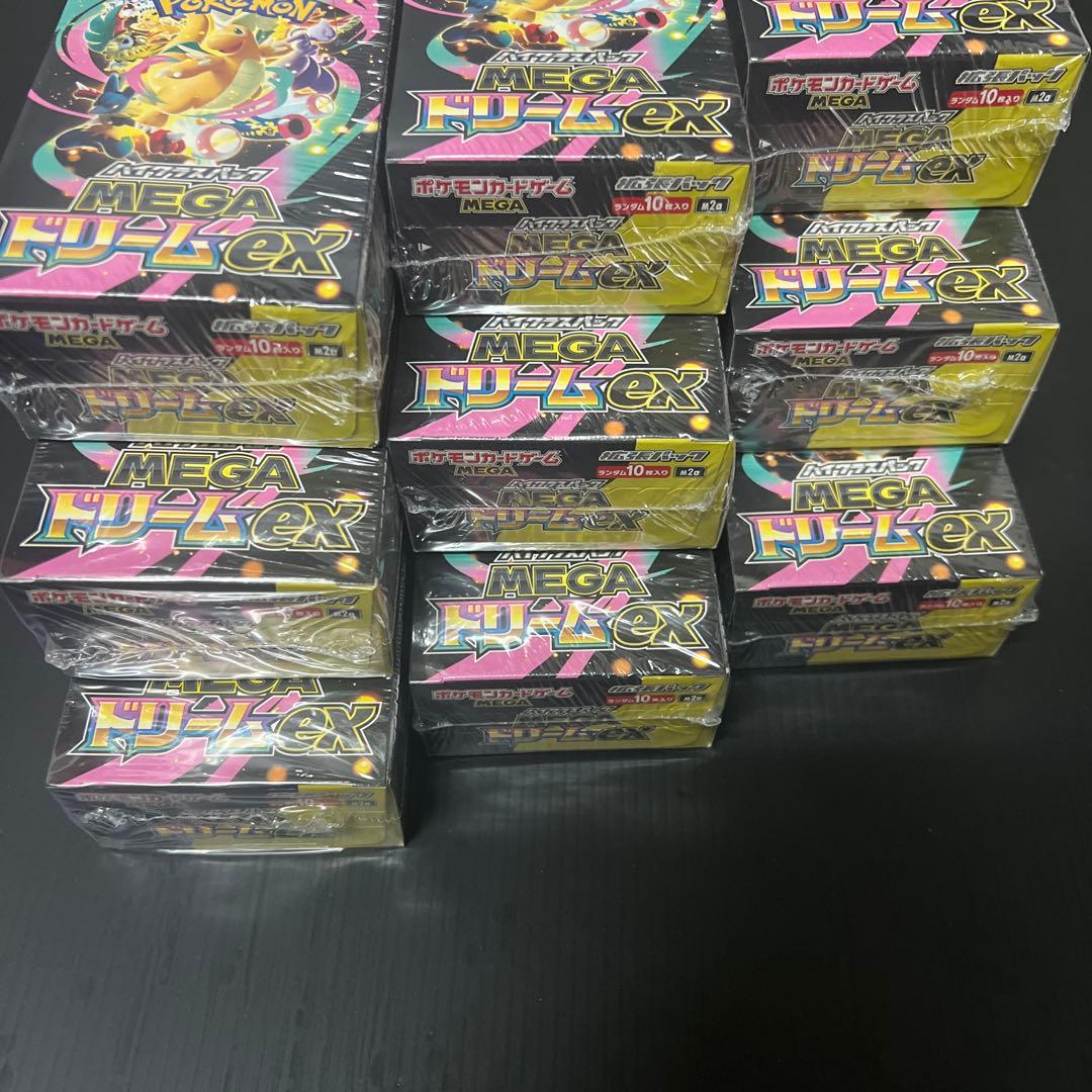 【シュリンク付き】ポケモンカード MEGAドリームex 9box