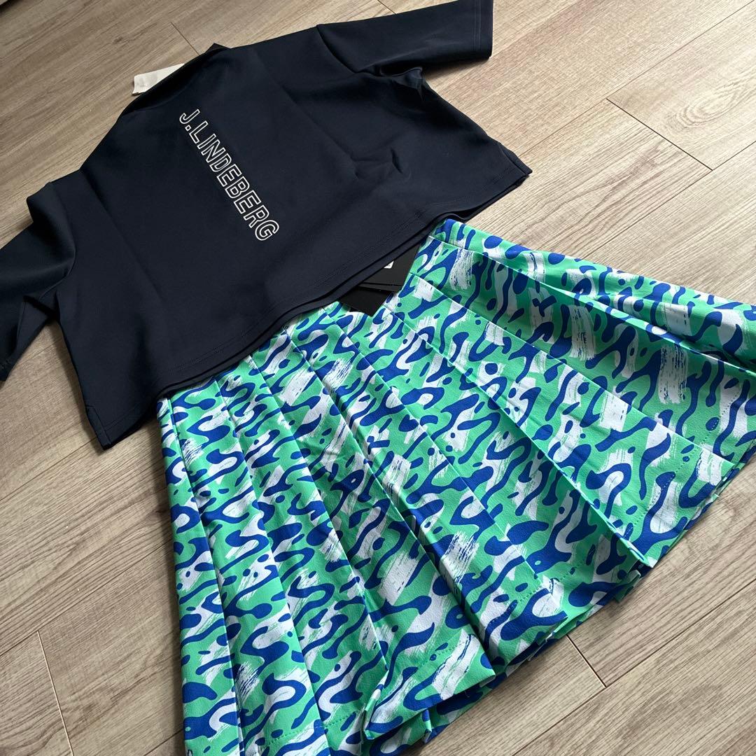 未使用 jリンドバーグ ゴルフiris cropped ポロシャツスカート SS