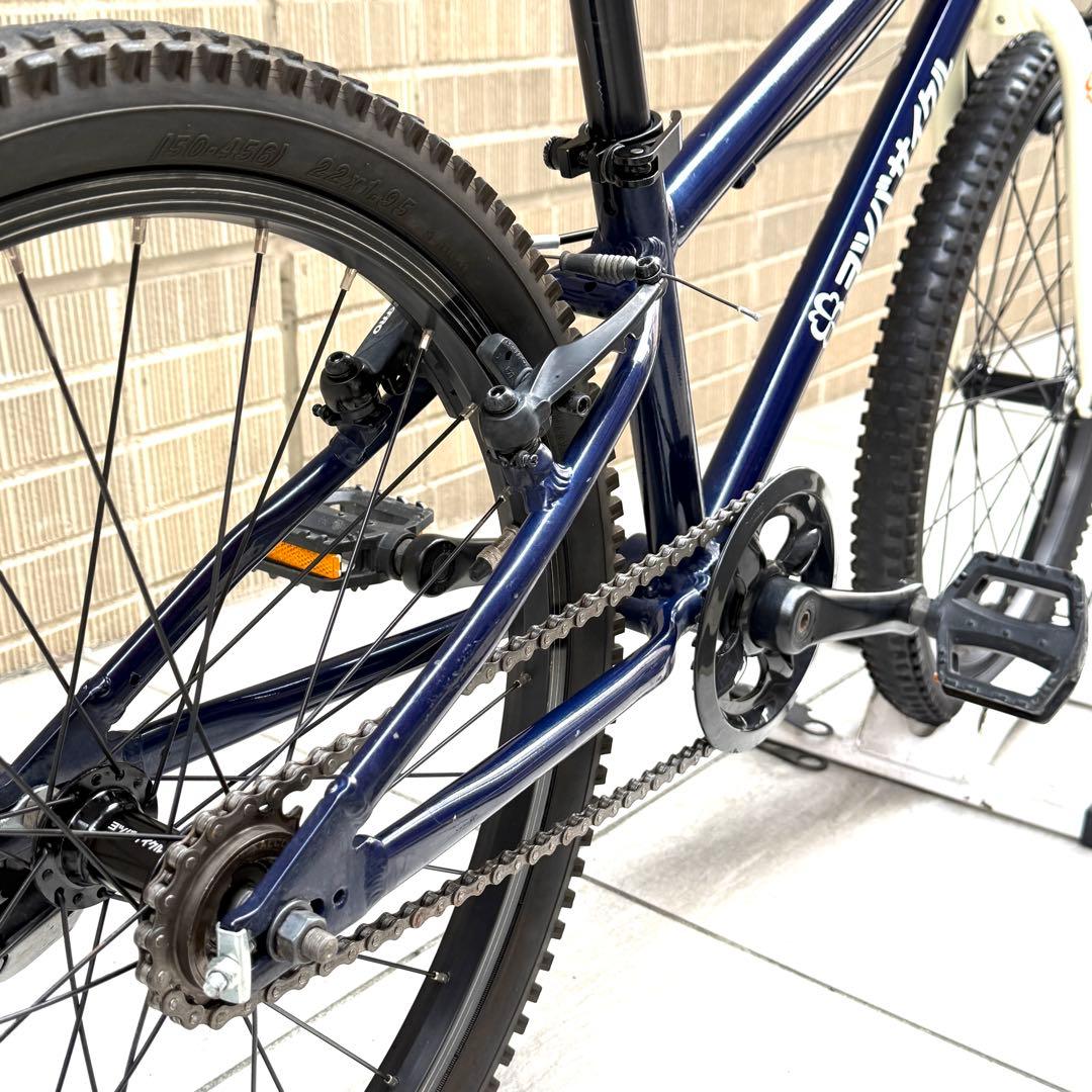 【洗車済】ヨツバサイクル ZERO22 22インチ キャプテンネイビー 軽量