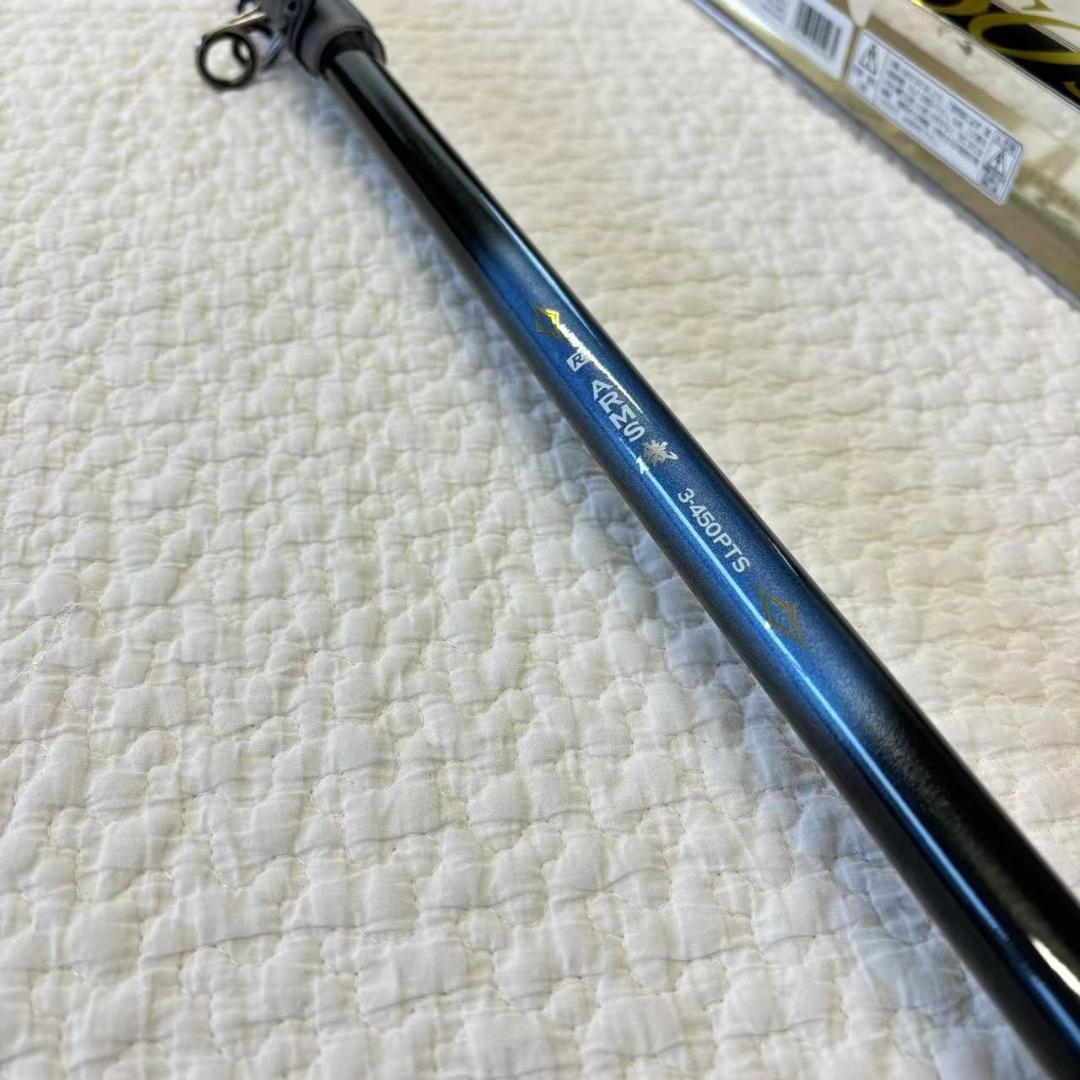 新品　磯竿　カゴ遠投竿　3-450 ARMS磯 PTS 磯　フカセ