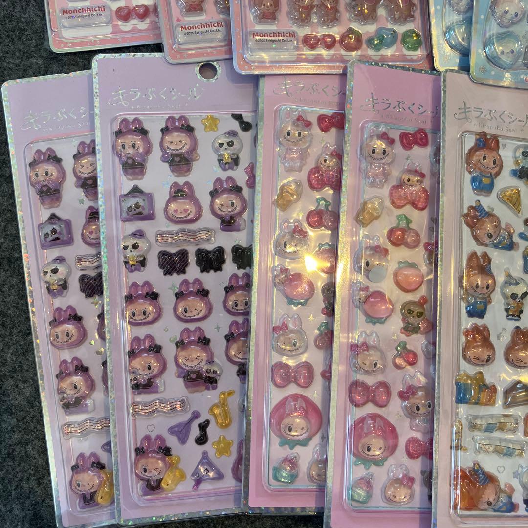 【正規品】【コットンパフィうるちゅるプチドロ等】 キャラシールまとめ売り
