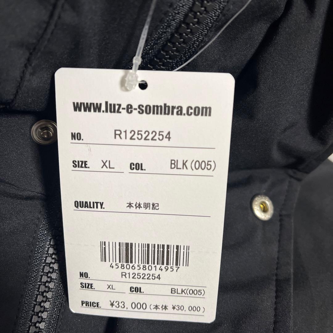 Luz e Sombla RETA フード付きベンチコート XLサイズ 黒色