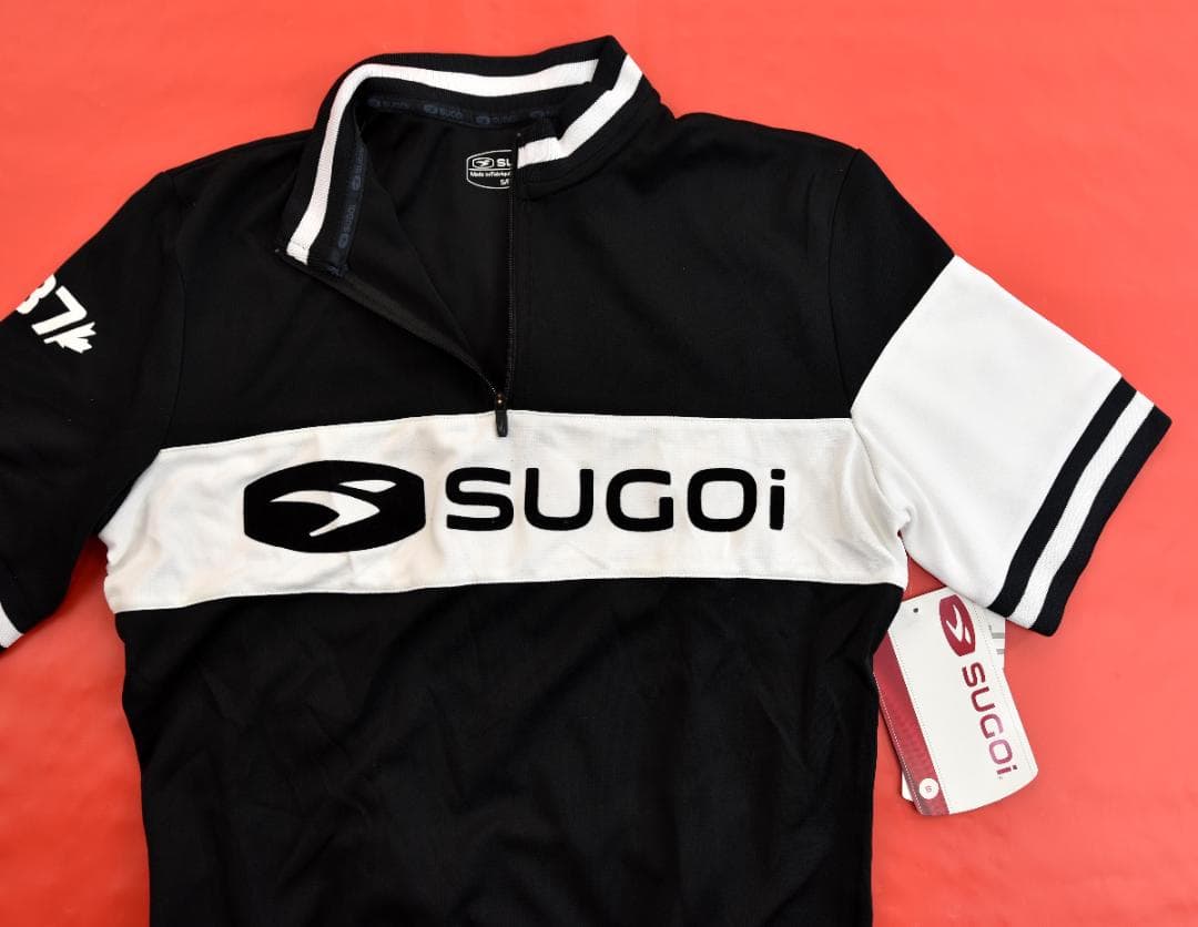 SUGOI Evo Classic ジャージ size:S ブラック/ホワイト