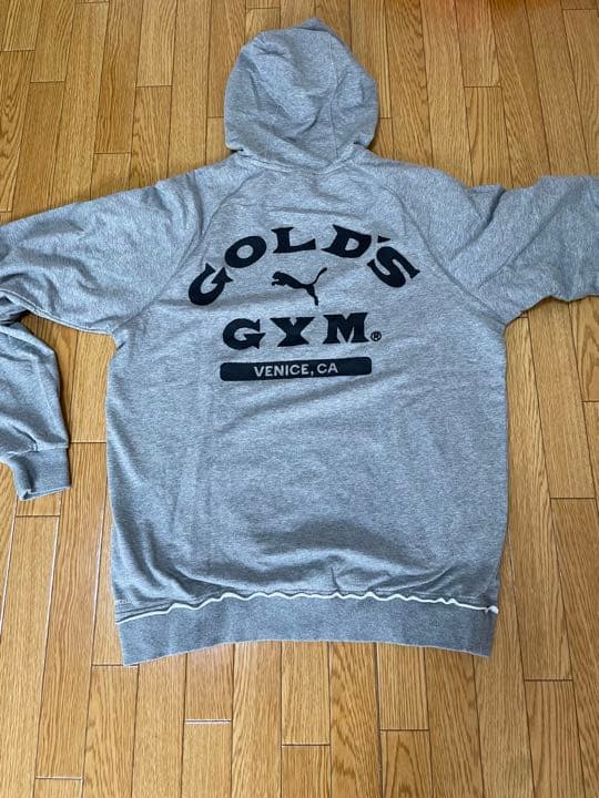 ★レア★Gold Gym & puma コラボパーカー
