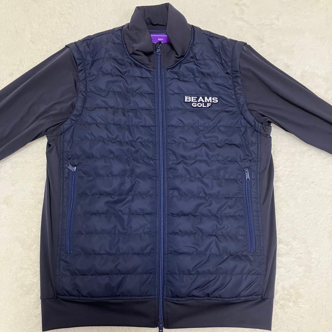 ⭐︎極美品⭐︎BEAMS GOLF パッカブル ２WAY パデッドブルゾン ダウン