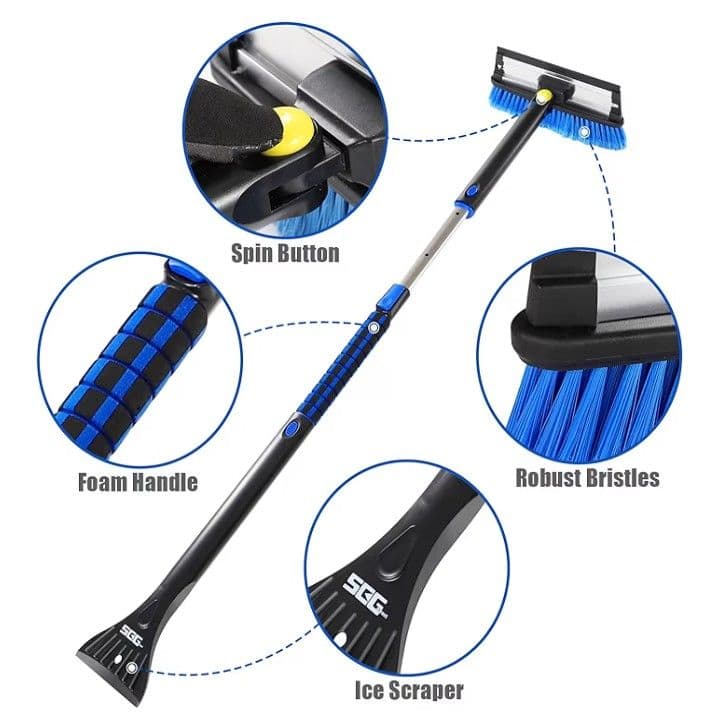 23AY-11 SEG Direct スノーブラシ 127CM 拡張可能