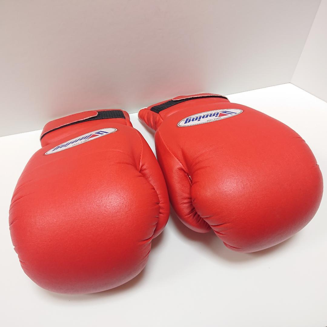 Winning ウイニング ボクシンググローブ 12oz 赤 ソフトタイプ