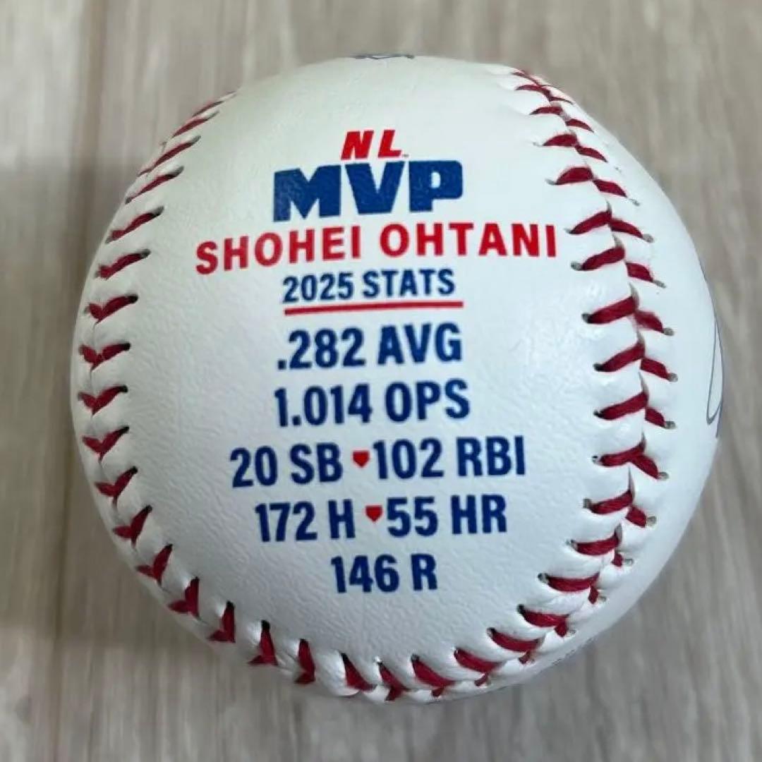 Shohei Ohtani MVP記念ボール 2025