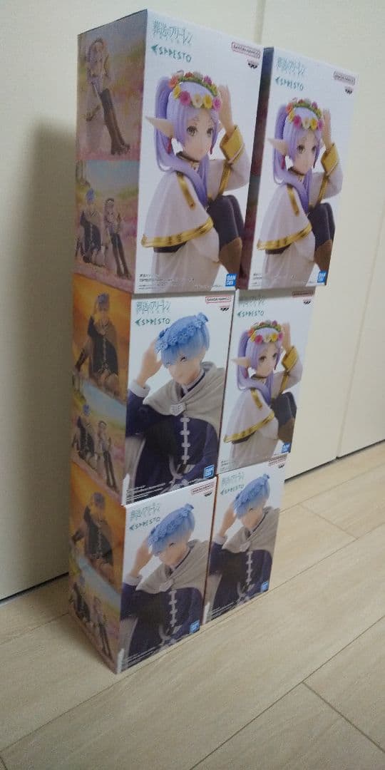 BANPRESTflowercrown フリーレン・ヒンメル系6体セット