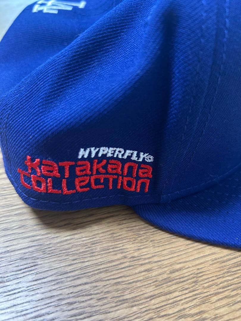 ドジャース　カタカナコレクションNew Era 59FIFTY ネイビーキャップ