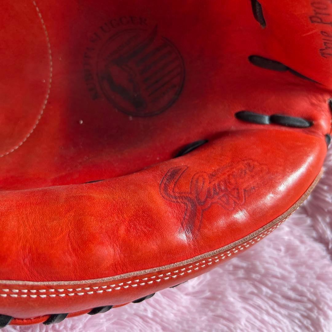 久保田スラッガー 硬式グローブ キャッチャー用 KCR オレンジ