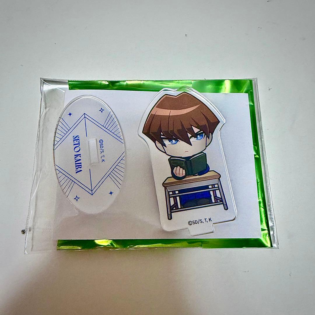 遊戯王カフェ　BLANC アクスタ　ブロマイド　コースター　海馬　社長　モクバ