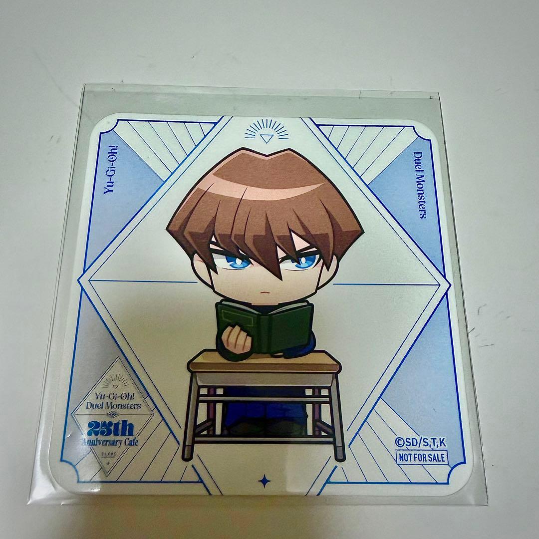 遊戯王カフェ　BLANC アクスタ　ブロマイド　コースター　海馬　社長　モクバ