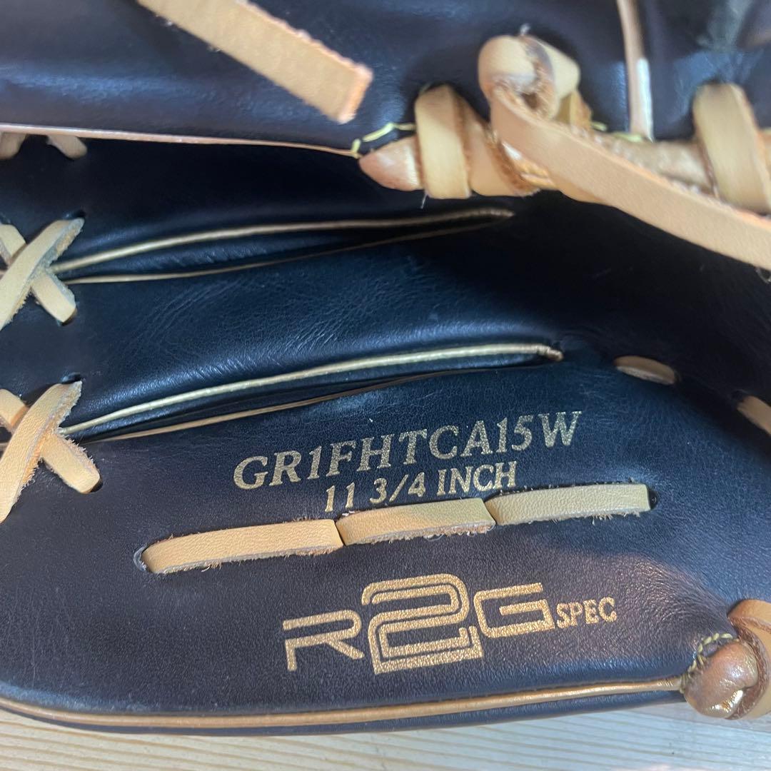 ローリングス　WINGTIP 左利き　R2G 113/4 インチ　野球グローブ