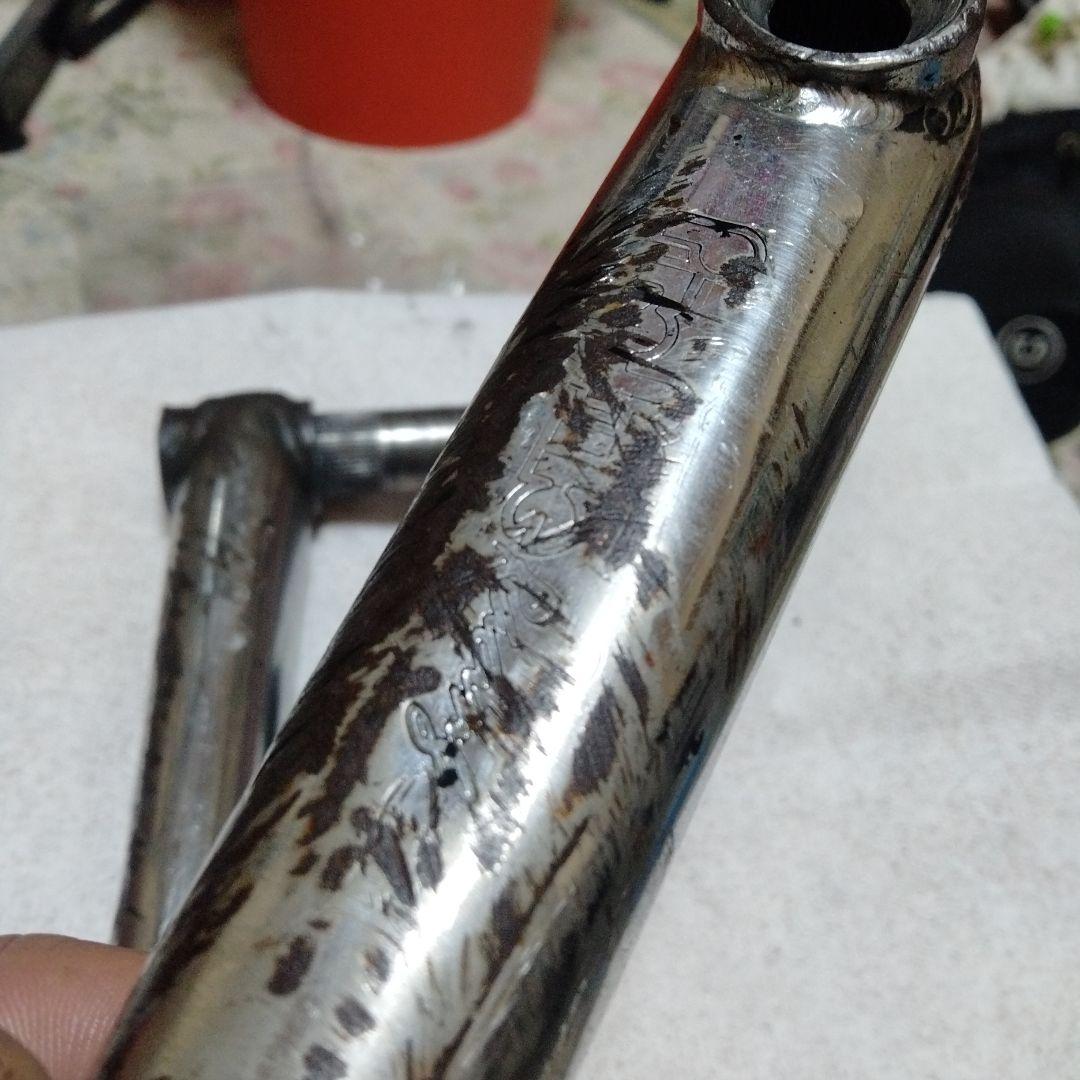 BMX　プロファイルレーシング　クランクセット　165ミリ　チタン製スピンドル