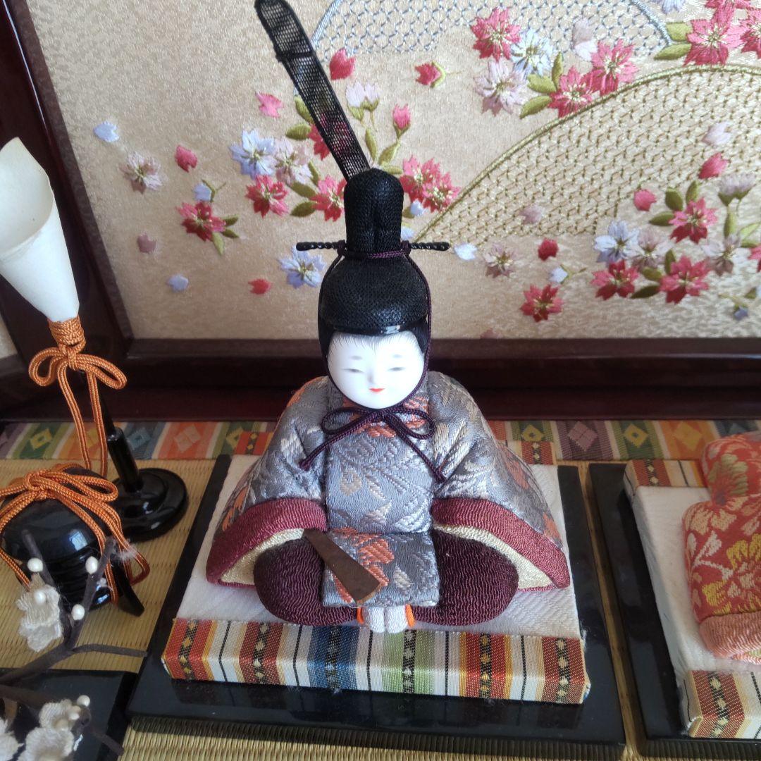 雛人形 原孝洲作 木目込み人形