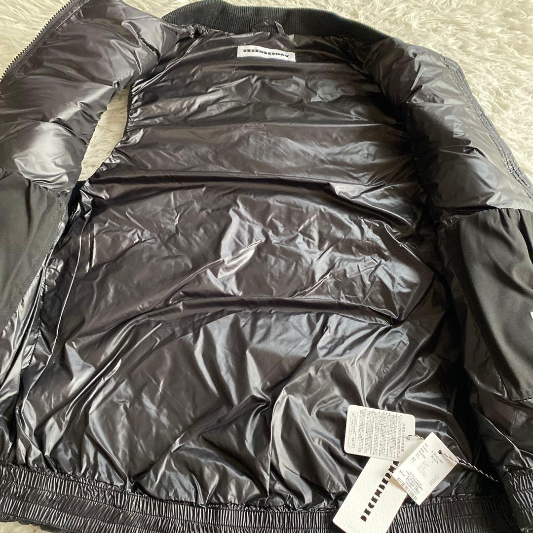 ディセンバーメイ ゴルフ ダウンベスト ブラックXL