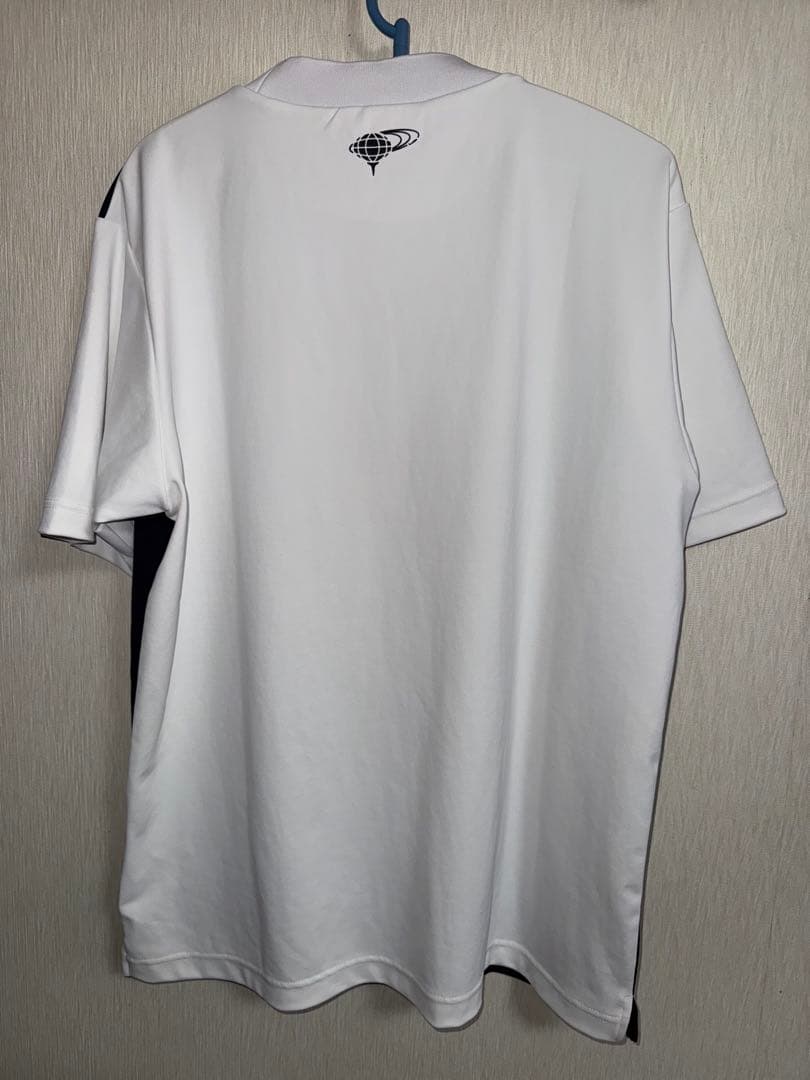 中古 美品 M ビームスゴルフ モックネック ネイビー