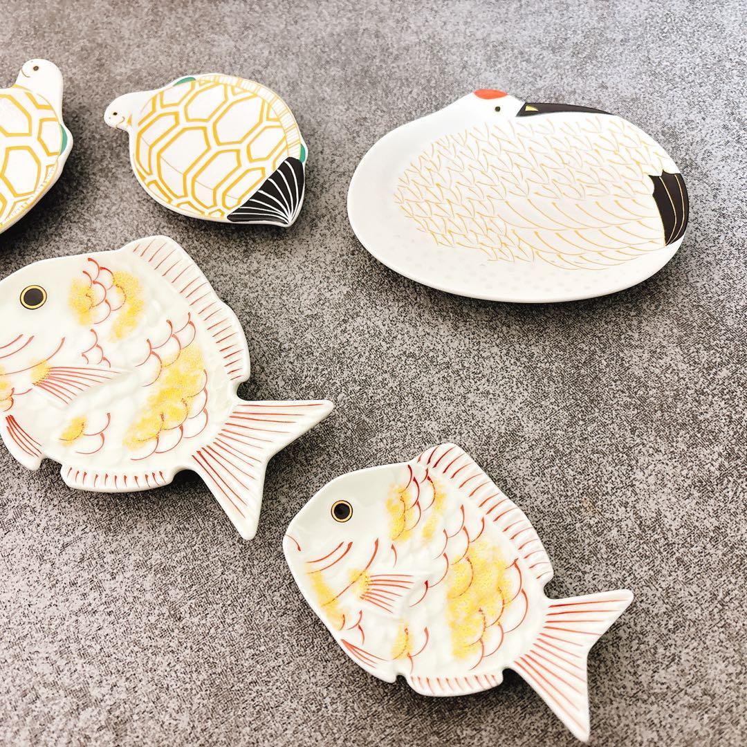 リリー様ご依頼品　幸楽窯　銘々皿　小皿　6点セット