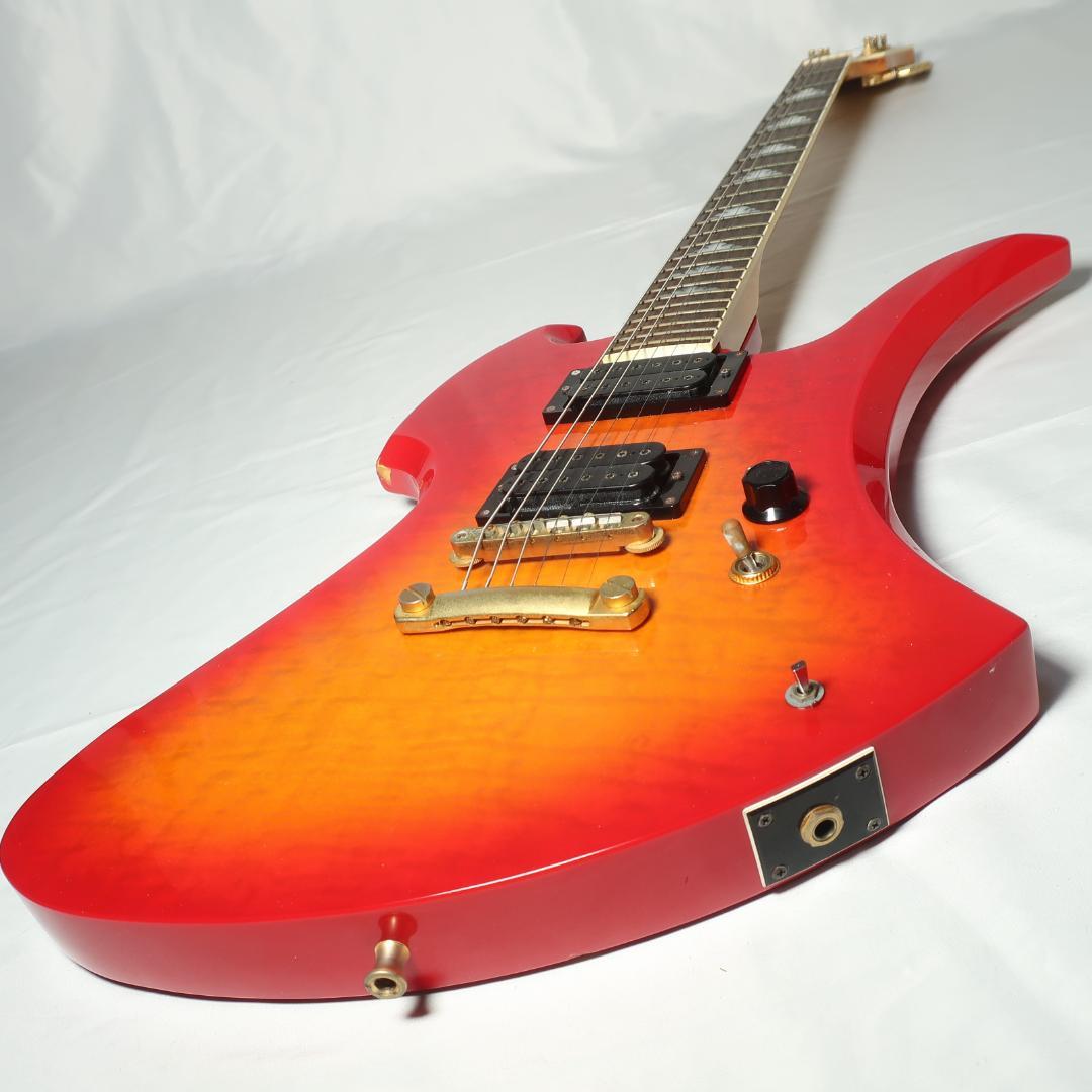 Burny HIDEモデル MG-85X モッキンバード ギター ケース付