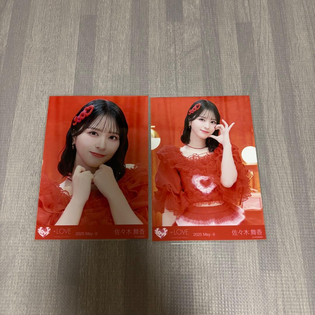 ＝LOVE イコラブ　佐々木舞香　とくベチュ、して　アクリルスタンド　生写真