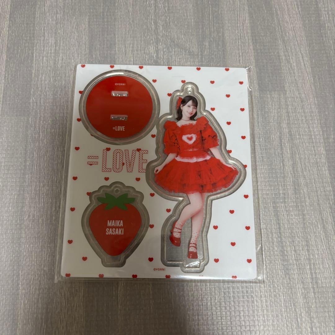 ＝LOVE イコラブ　佐々木舞香　とくベチュ、して　アクリルスタンド　生写真