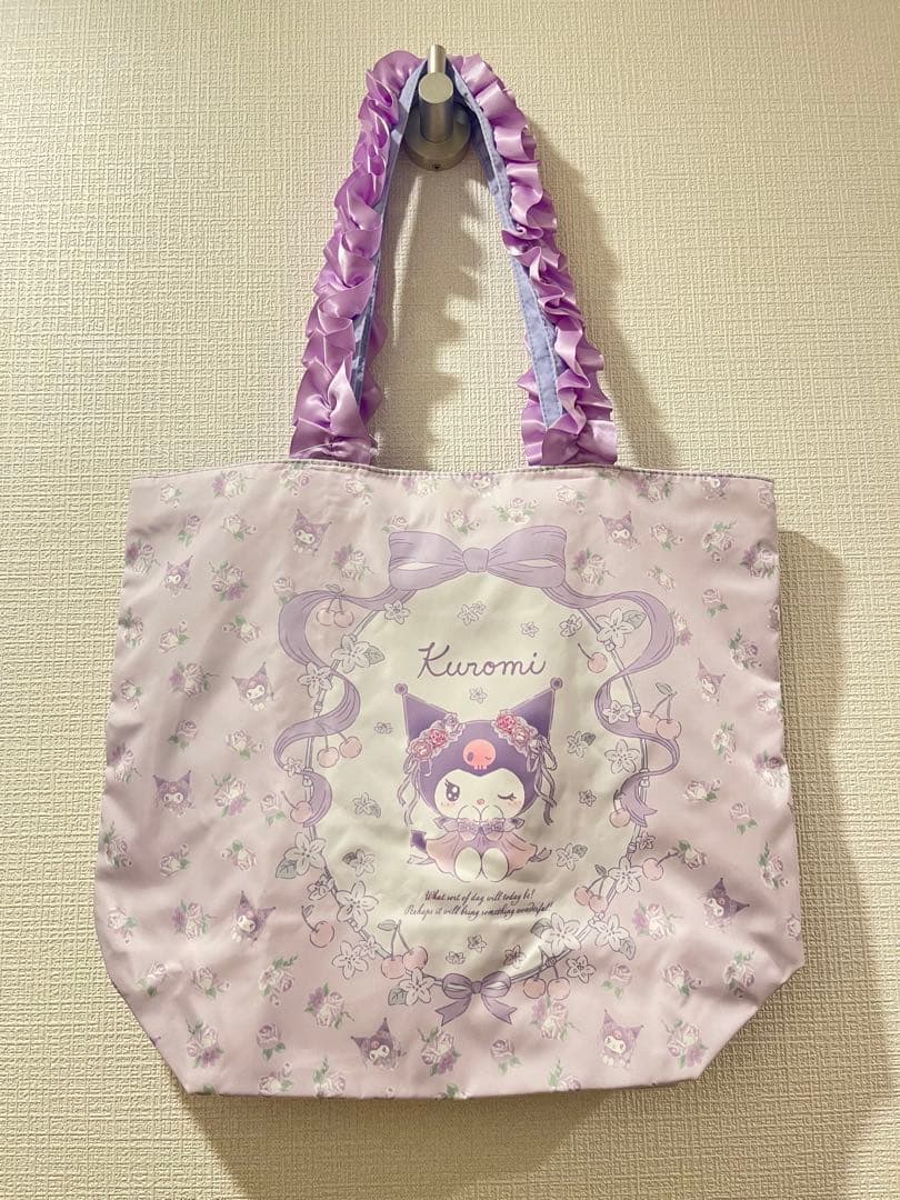 持ち手フリル　サンリオトートバッグセット