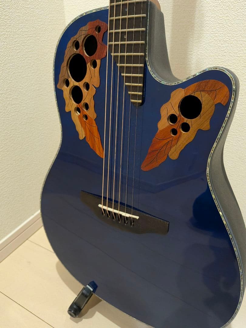 Ovation Celebrity CE44P　ブルー／美品