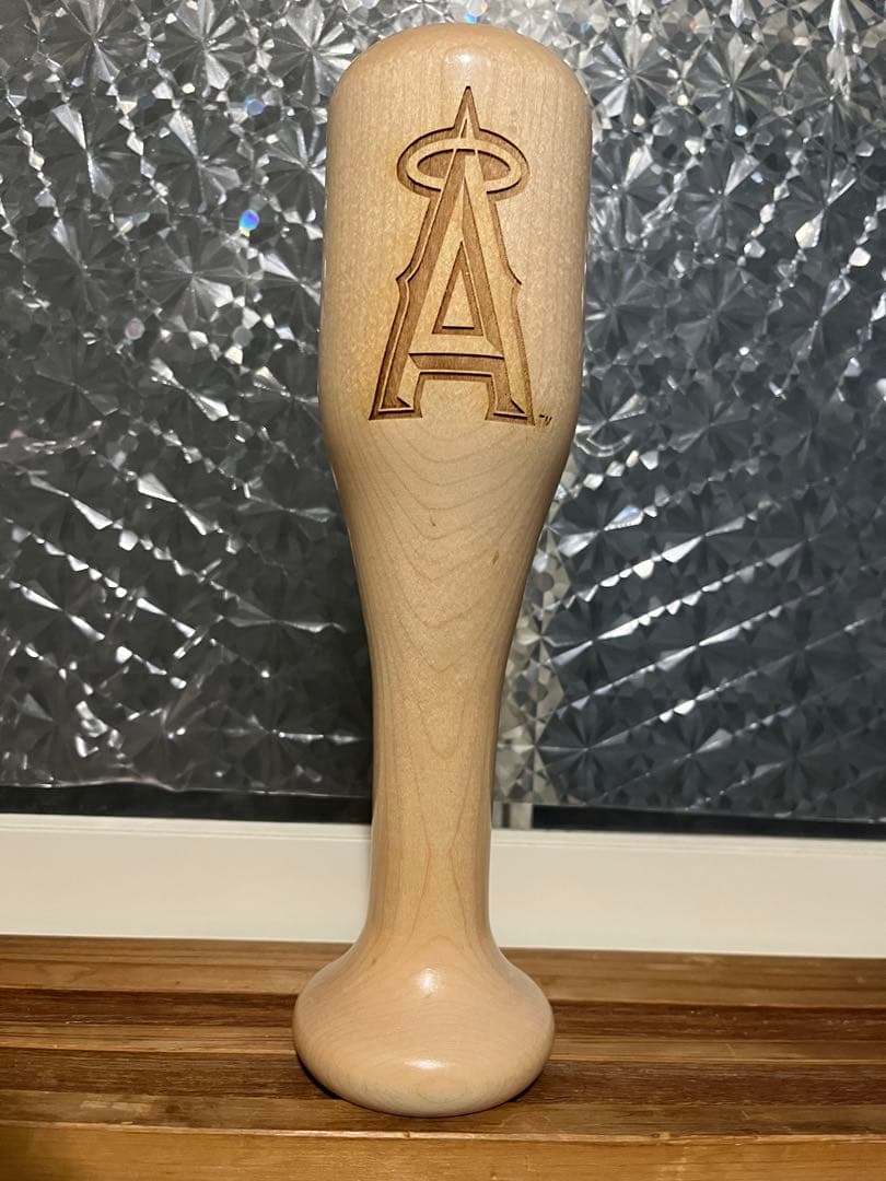 ☆激レア☆ MLB レーザー刻印　木製マグ エンゼルス、レッドソックス、メッツ