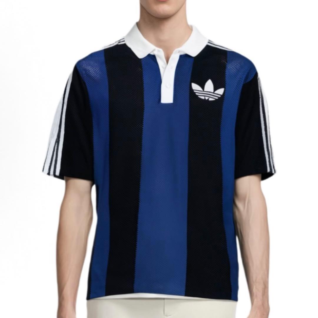 新品2XL Adidas ショートスリーブ ポロシャツ ブラック JL5986