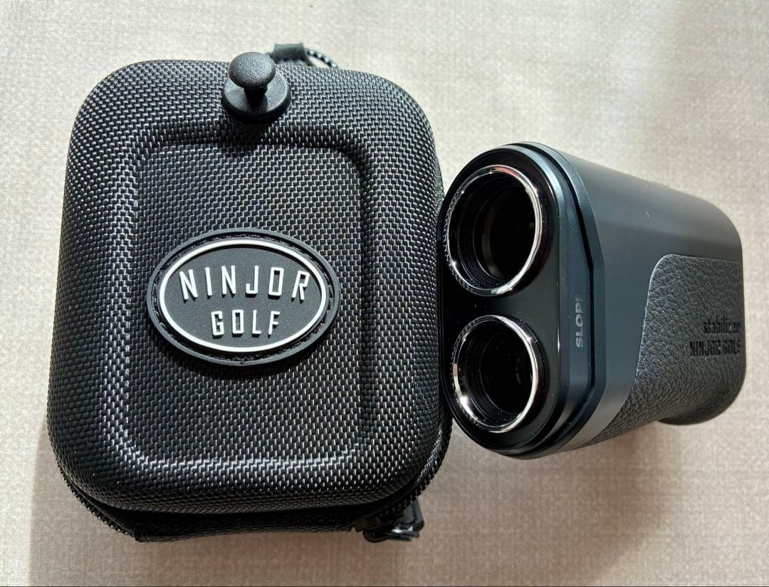 NINJOR GOLF 距離計 ケース付き OLED（赤緑表示）