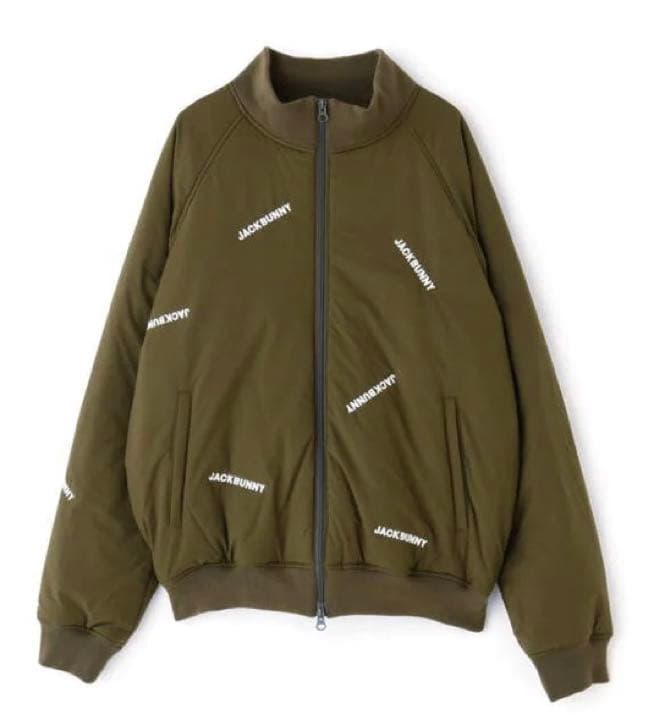 新品 ジャックバニー ポリエステル ストレッチタフタ 中綿ブルゾン(5)サイズL